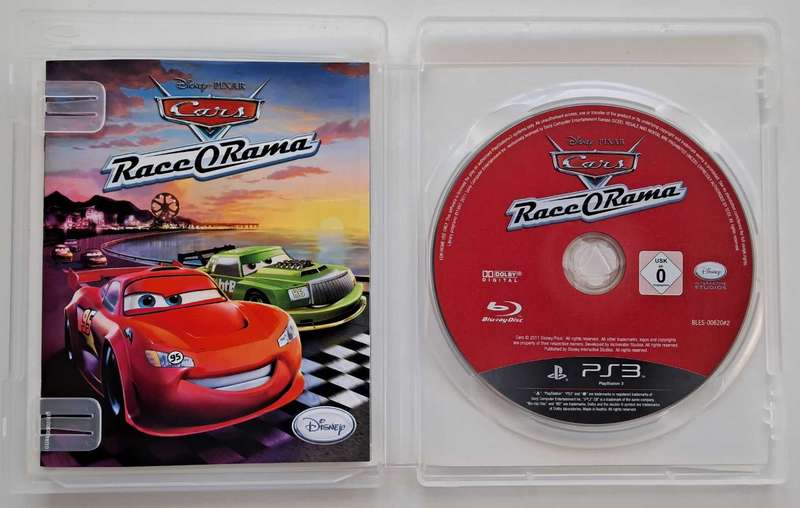 Cars Race-O-Rama for PS3 Complete Game + Manual (Tested) - Great Condition!
