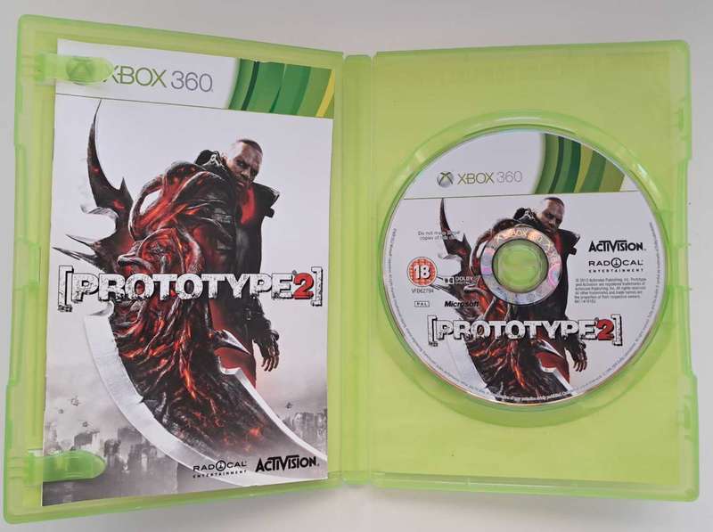 Prototype 2 for Xbox360 Complete Game + Manual - Good Condition!