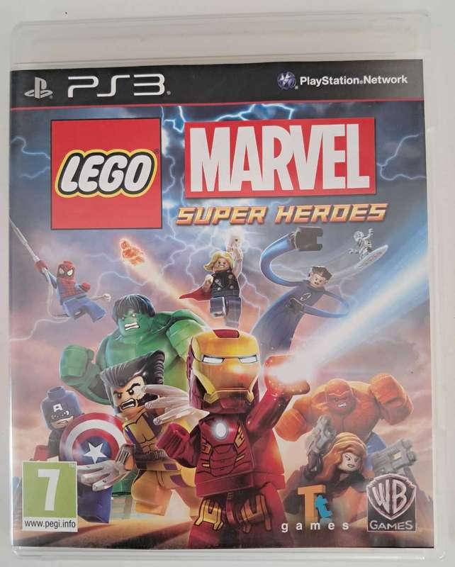 LEGO Marvel Super Heroes For PS3 (CIB) - Good Condition!