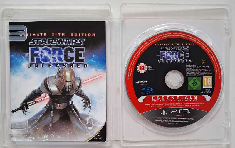 Star Wars: The Force Unleashed [Ultimate Sith Edition] For PS3 Complete Game + Manual Good Conditio