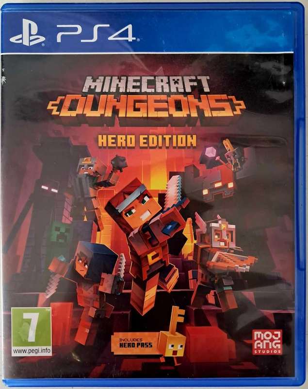 Minecraft Dungeons [Hero Edition] for PS4 Good Condition!