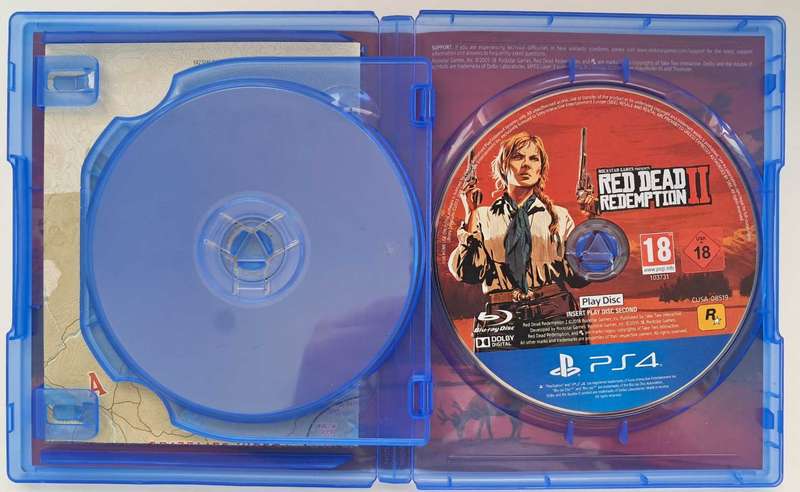 Red Dead Redemption 2 for PS4 Complete Game + Map Great Condition!
