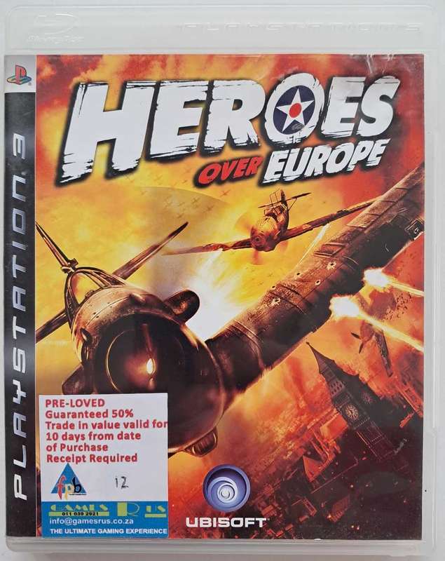 Heroes over Europe For PS3 (CIB) - Good Condition!