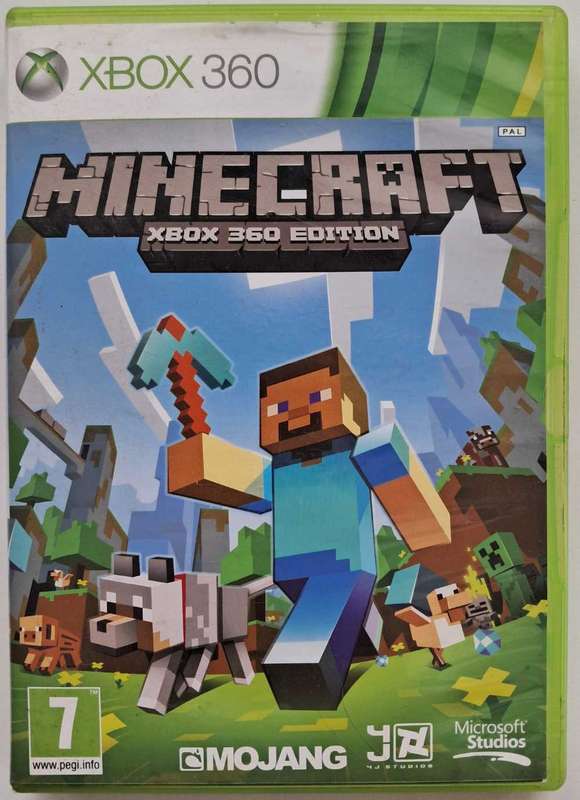 Minecraft bundle for Xbox 360 - Good Condition!