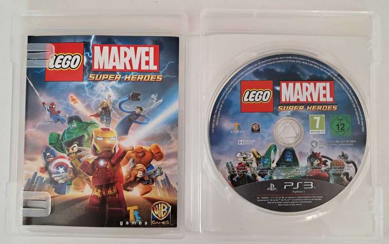 LEGO Marvel Super Heroes For PS3 (CIB) - Good Condition!