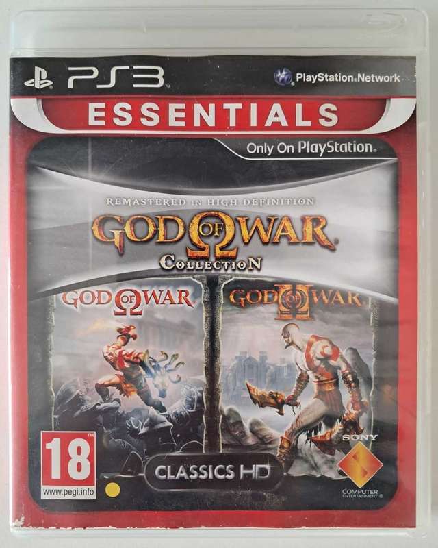God Of War Collection [Essentials] For PS3 (CIB) - Good Condition!