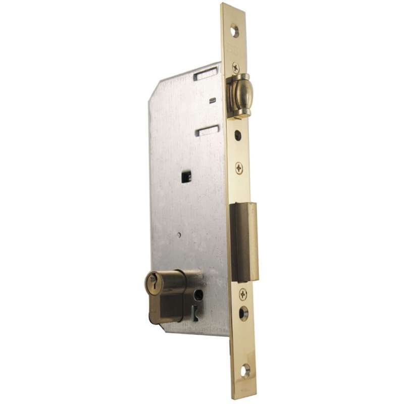 BBL Mortice Deadbolt & Roller 50mm PB