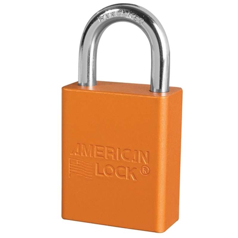 American Lock 1105 Aluminium Padlock Orange