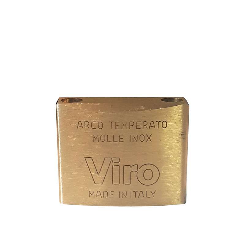 Viro Brass Padlock 50mm Pop Shackle