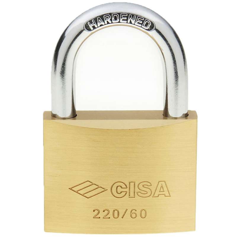 Cisa Brass Padlock 60mm