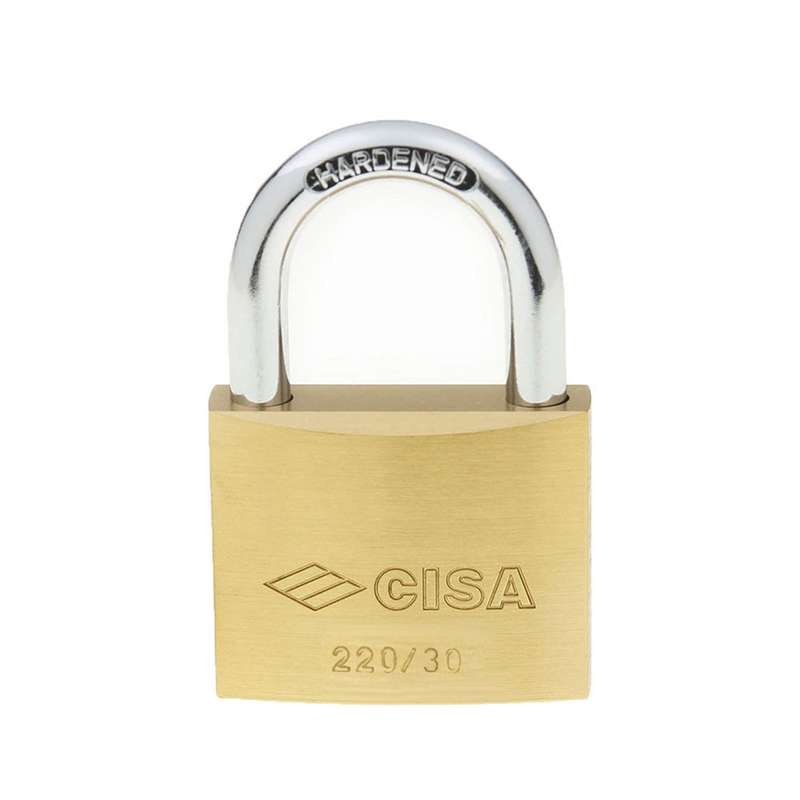 Cisa Brass Padlock 30mm
