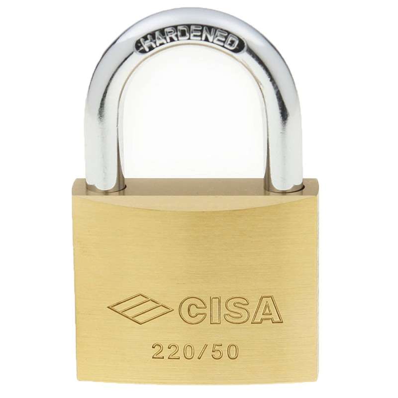 Cisa Brass Padlock 50mm