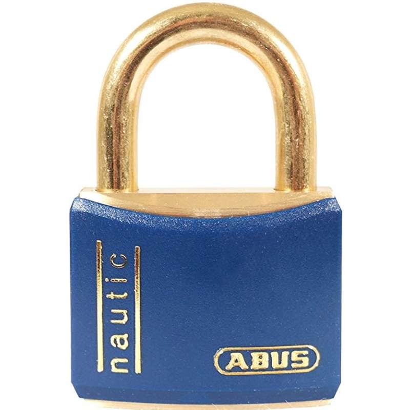 Abus T84 Inox Padlock 30mm Blue