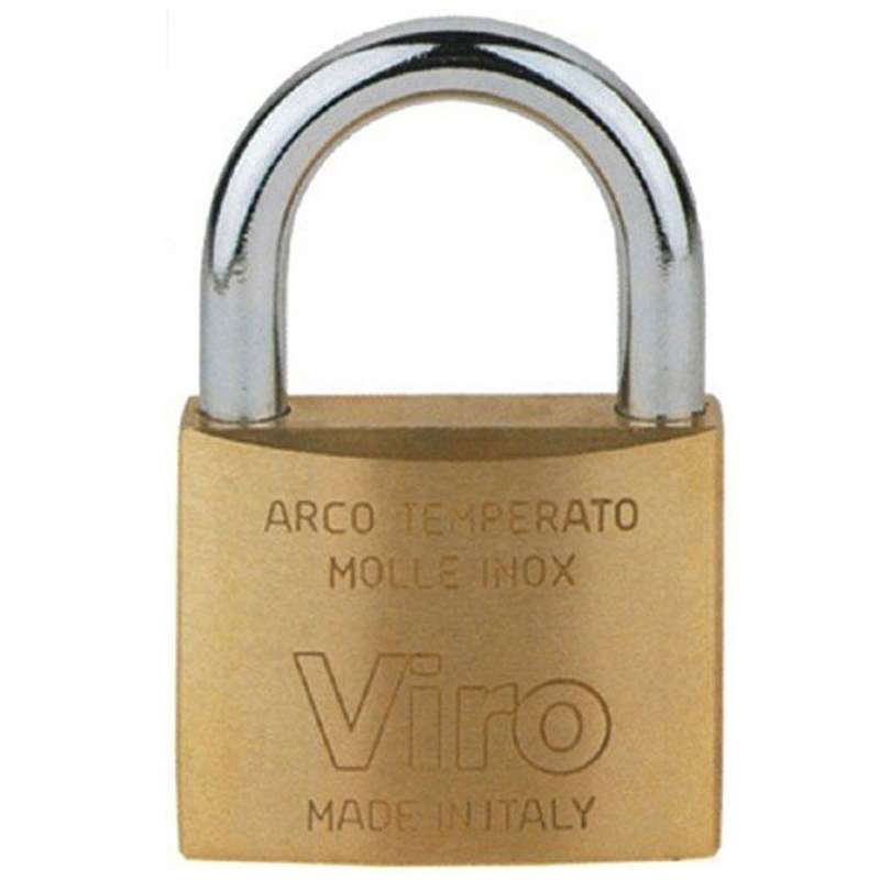 Viro Brass Padlock 70mm KA