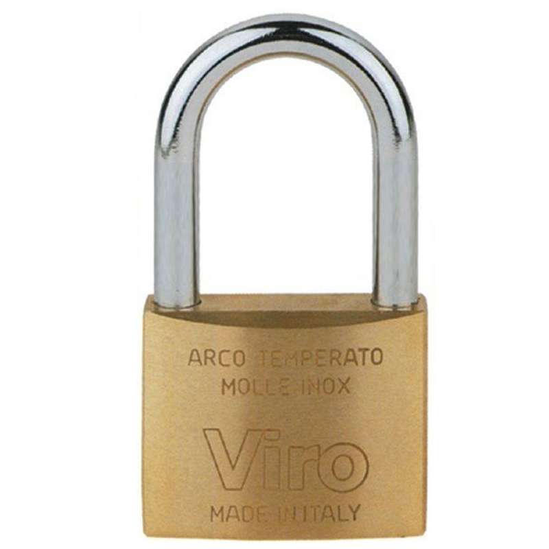 Viro Brass Padlock 50mm LS