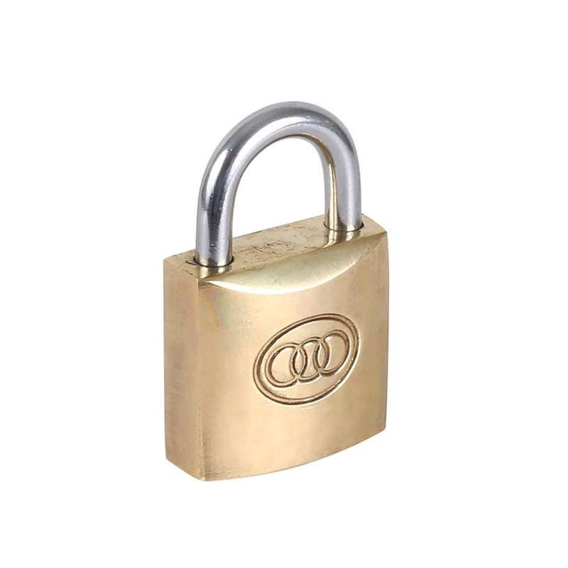 Tri-Circle Brass Padlock 38mm