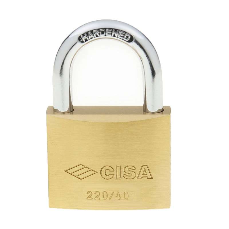 Cisa Brass Padlock 40mm CLL430D