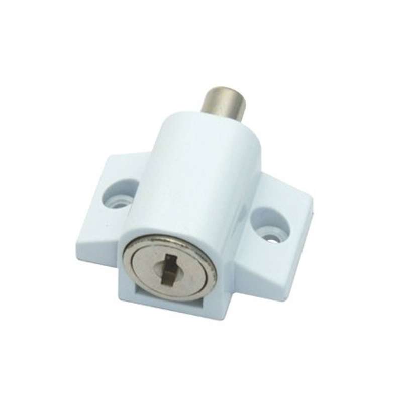 BBL Patio Push Lock White
