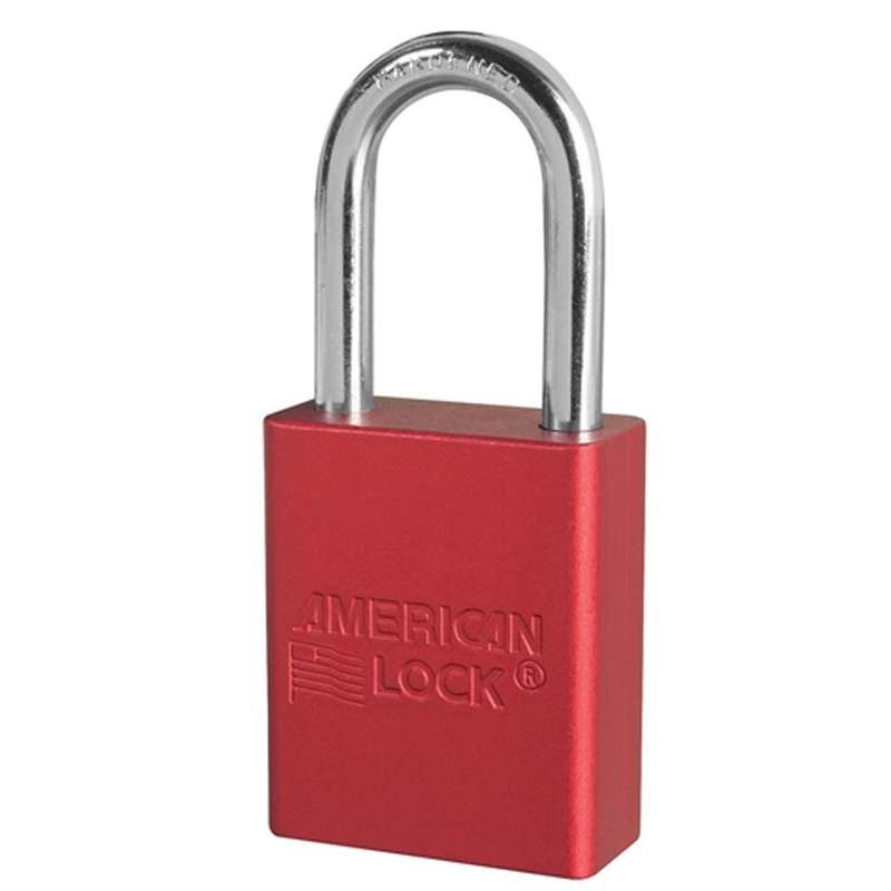 American Lock 1106 Aluminium Padlock Red