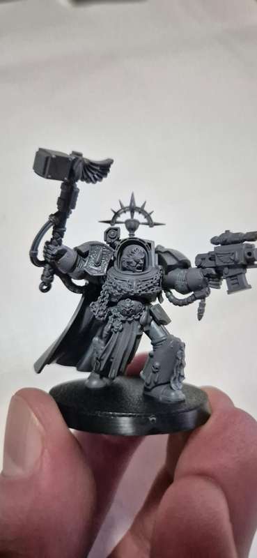 Warhammer 40k Blood Angels Captain In Terminator Armour