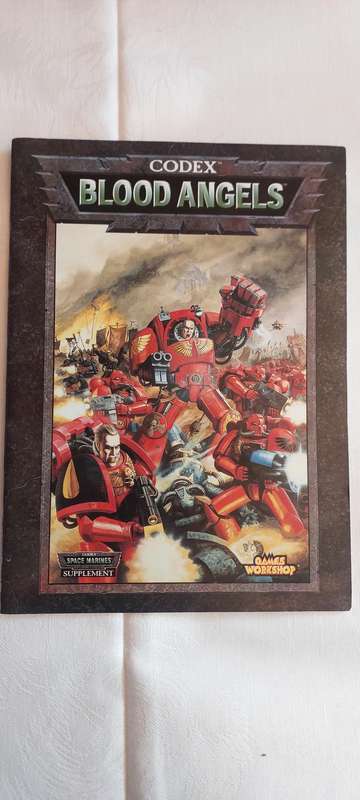 Warhammer 40k Codex Blood Angels 3rd Edition Paperback