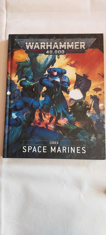 Warhammer 405 Codex Space Marines 10th Edition Hardcover