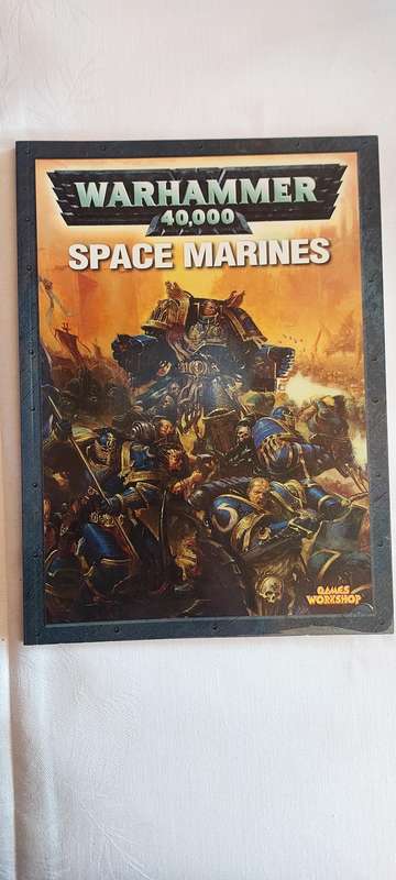 Warhammer 40k Codex Space Marines 4th edition Hardcover