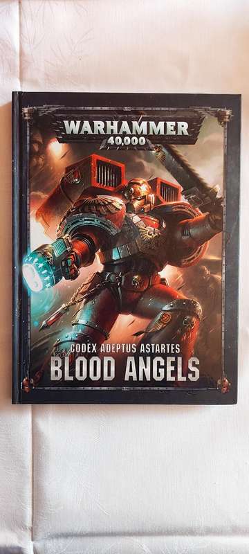 Warhammer 40k Codex Blood Angel's 8th edition