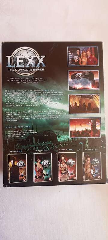 LEXX complete DVD boxset 1997