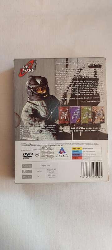Red Dwarf TV series boxset