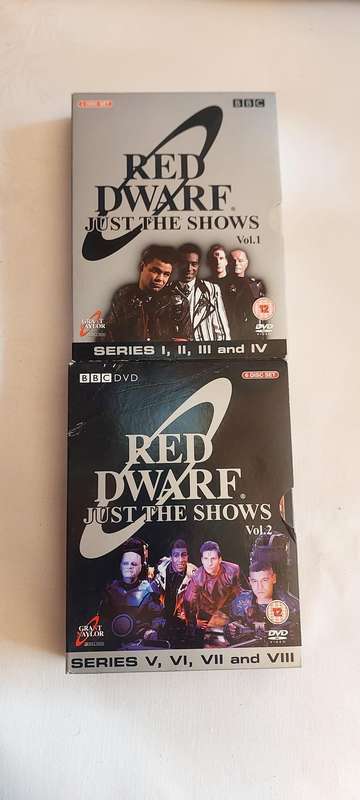 Red Dwarf TV series boxset