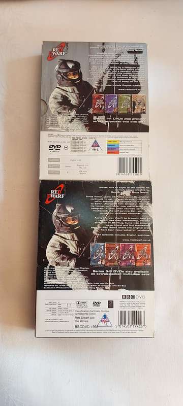 Red Dwarf TV series boxset