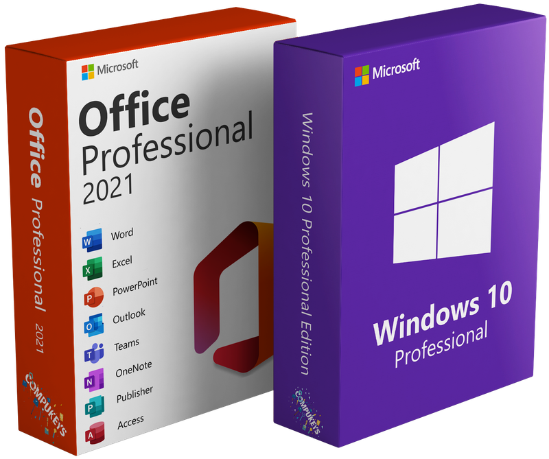 Microsoft Office 2021 Professional + Windows 10 Professional