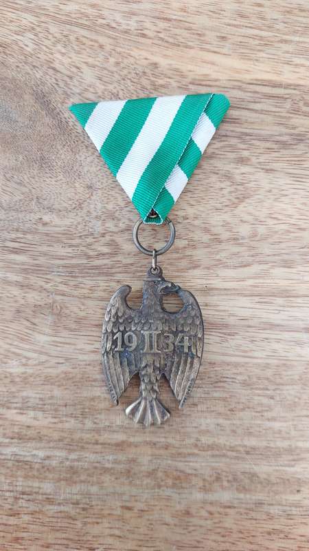 - Austria Starhemberg Vogel Heimwehr Medal of Honor for Home Guard 1934 -