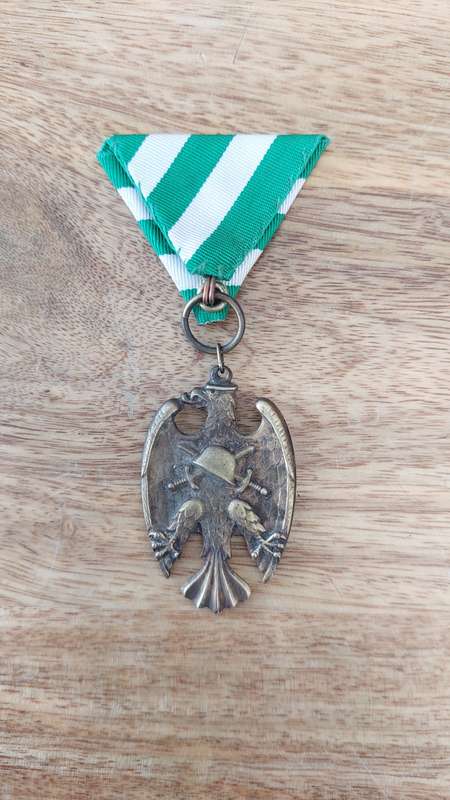 - Austria Starhemberg Vogel Heimwehr Medal of Honor for Home Guard 1934 -