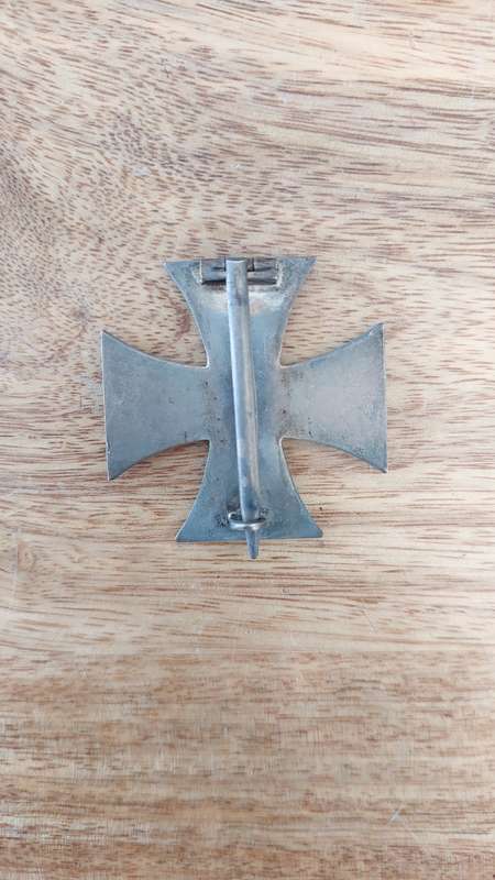 - 1st War (WW1) Iron Cross (EK1) CD 800 -