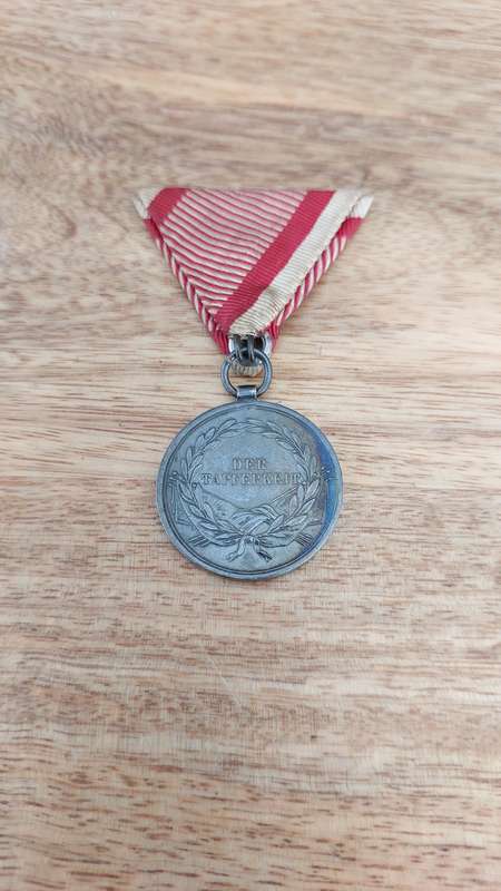 - Austria- Hungary Medal for Bravery (Der Tapferkeit) 1st Class 1864 -