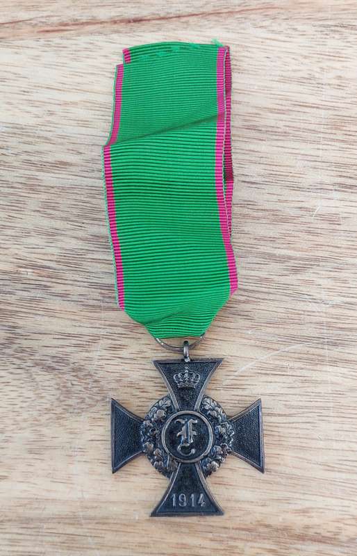- Germany WW1 Anhalt Friedrichs Cross Military Merit 1914 -