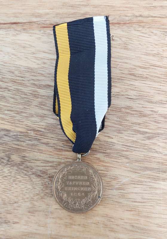 - Austria 2nd Schleswig War 1864 Commemorative Medal for Combatants -