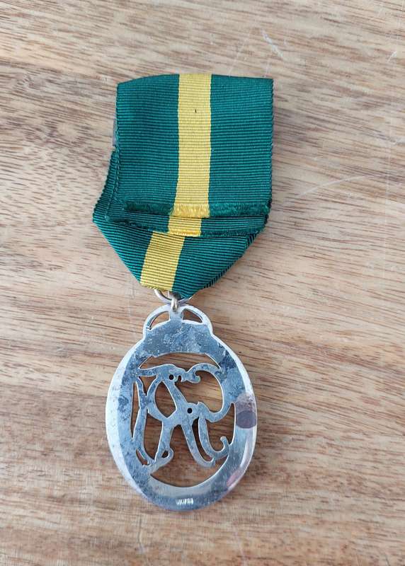- Efficiency Medal George VI with Territorial Clasp and Original Ribbon -