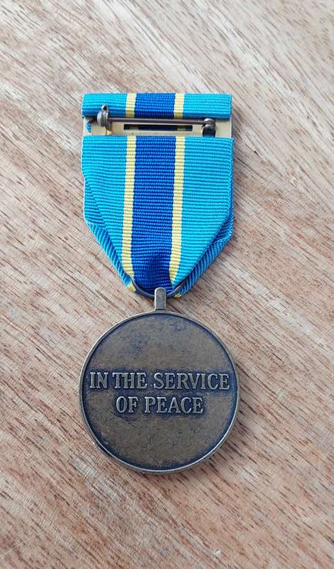- UN Mission in Congo Monuc Medal (In the Service of Peace) -