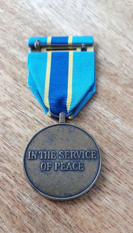 - UN Mission in Congo Monuc Medal (In the Service of Peace) -