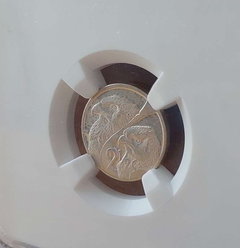 - Exceedingly Rare 2003 SA Flypress Tickey, NGC MS64, Estimated Mintage 81  -