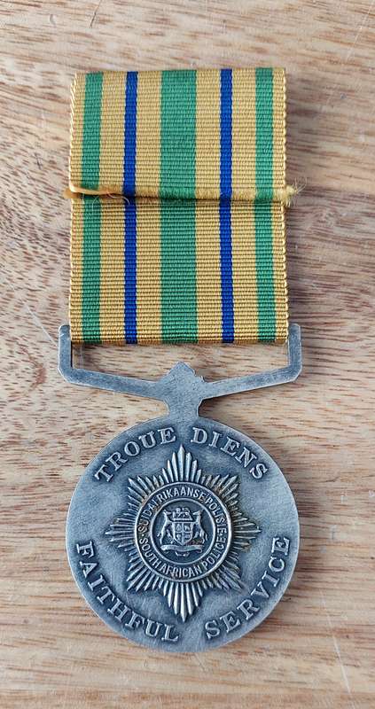 - South African Police Star for Faithful Service -