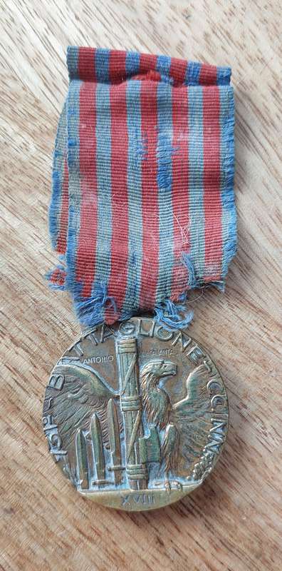 - Scarce 731 Battalion Commemorative Medal for East Africa Blackshirt Battalion -