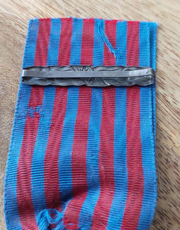 - 1911 Italian Turkish War Medal in Silver with 1911-12 Clasp -