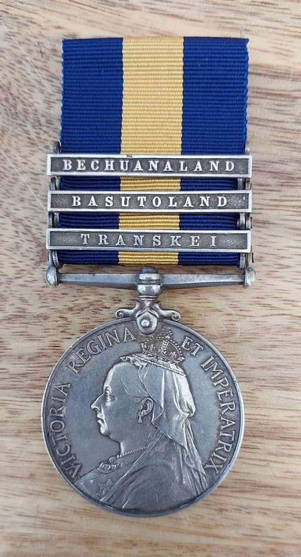 Extremely Scarce 3 Clasp CGHGSM Group to Company Sergeant Major J Bobbins