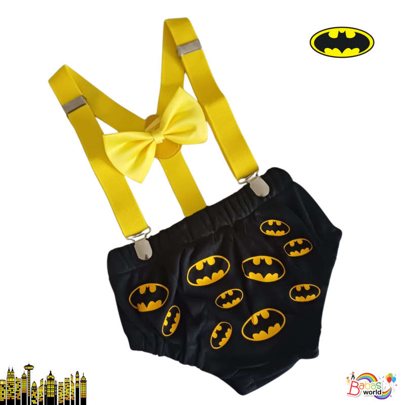Batman Cake Smash outfit for boys