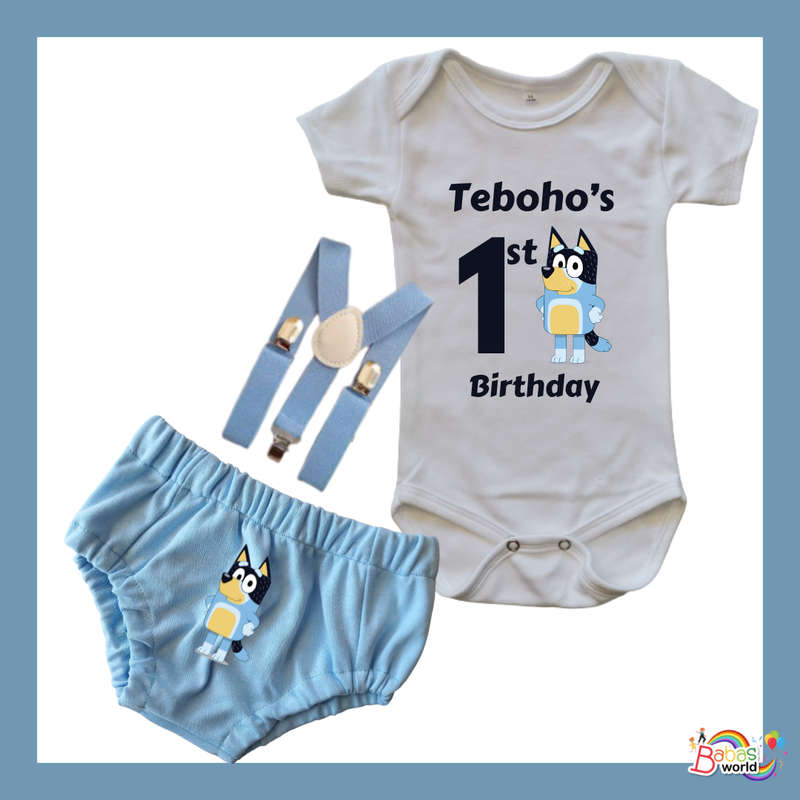 Bleuy Birthday Outfit for Boys