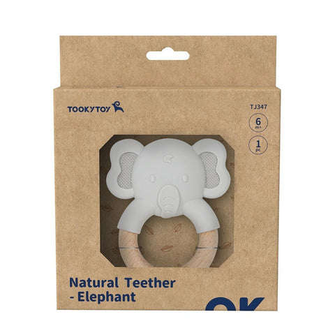 Natural Teether- Elephant